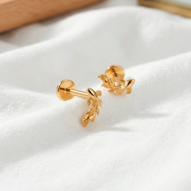 Pendiente Mini Koi Oro