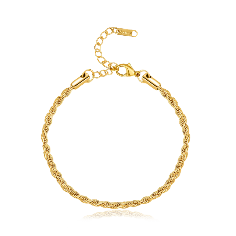 Pulsera Cordón Oro