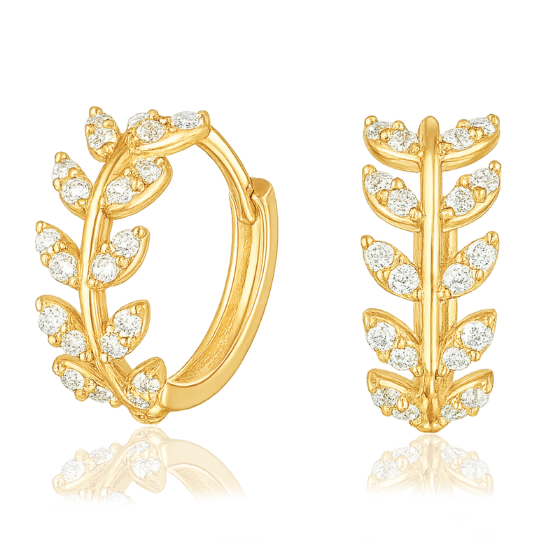 Axelia Gold Earrings