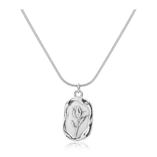 Collana Tulipano Argento