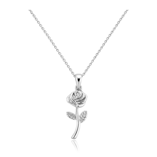 Collana Rosa Argento