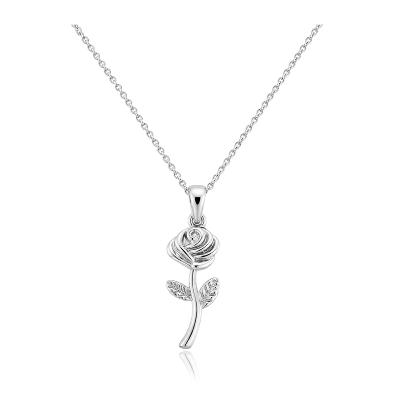 Collar Rose Plata