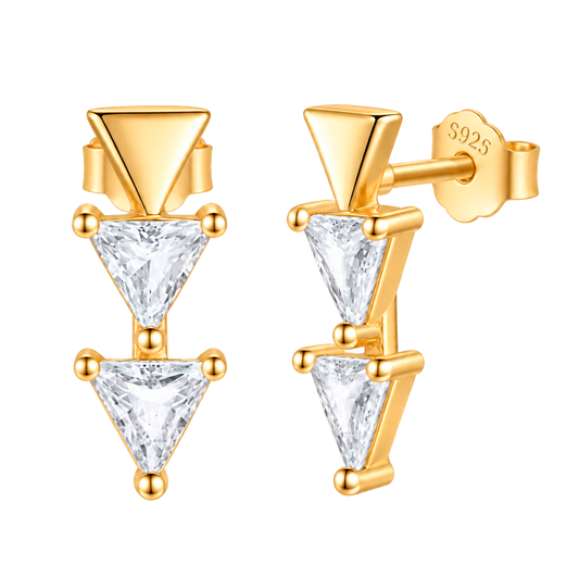 Stary Gold Earrings