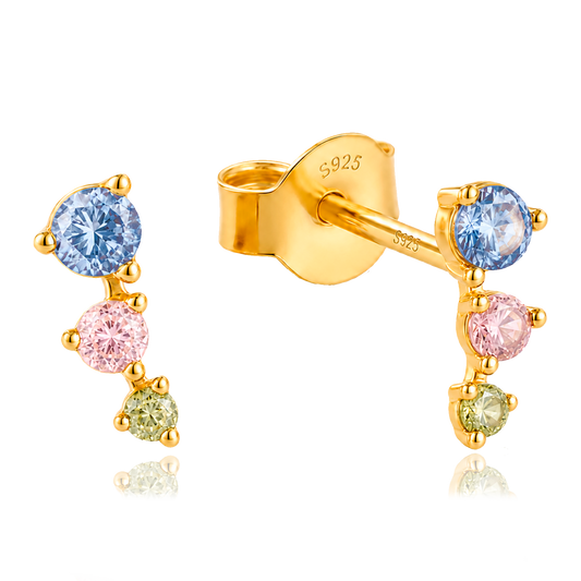 Stary Gold Earrings