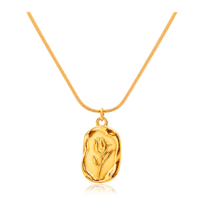 Collar Tulipán Oro