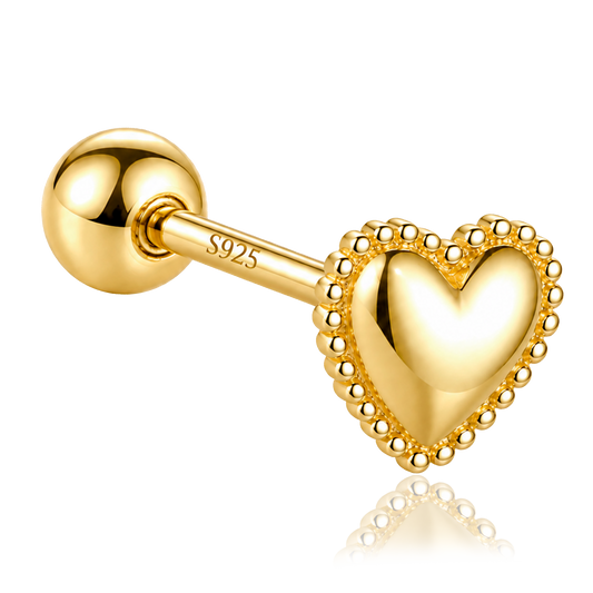 Orecchino Cuore Oro