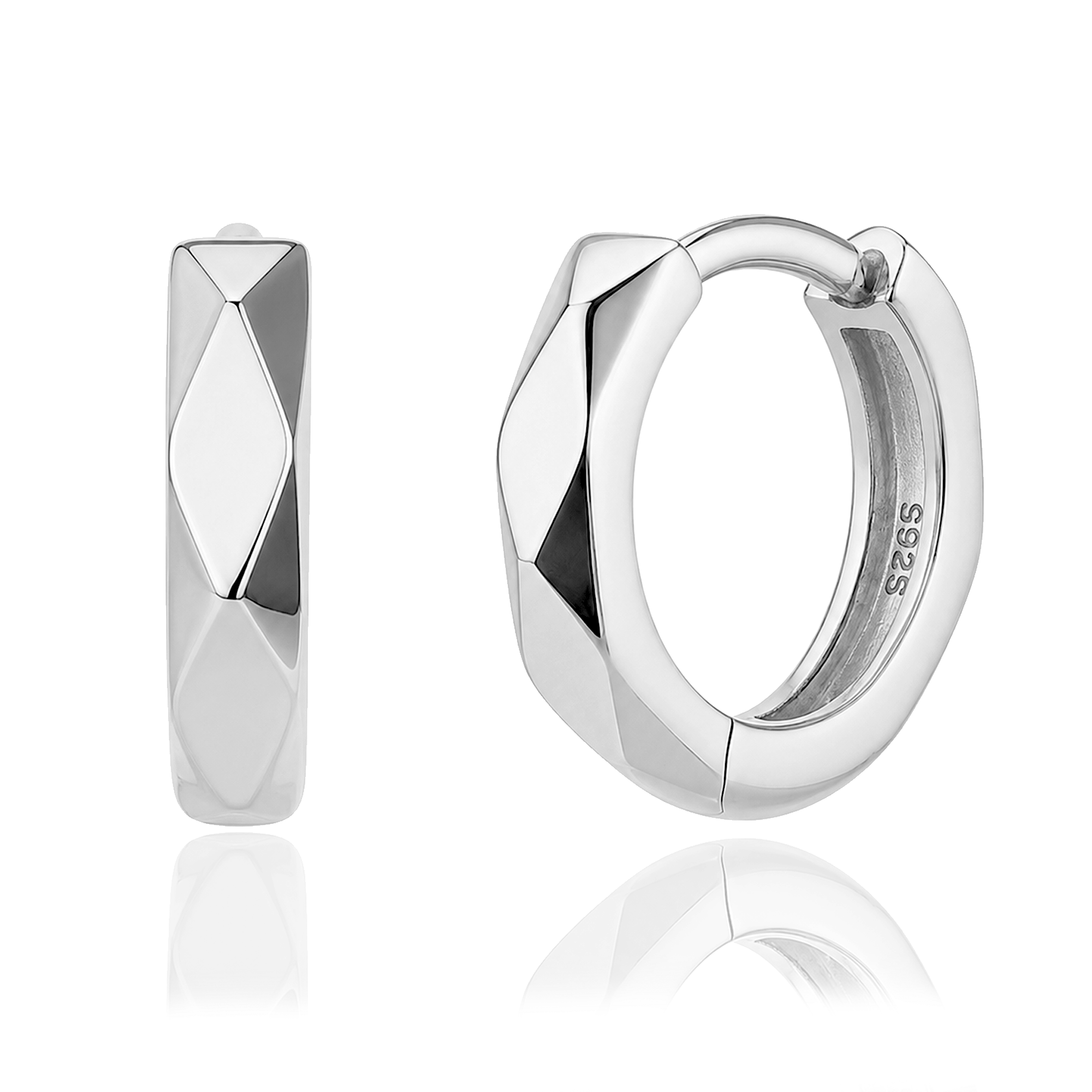 Aros Geometric Plata