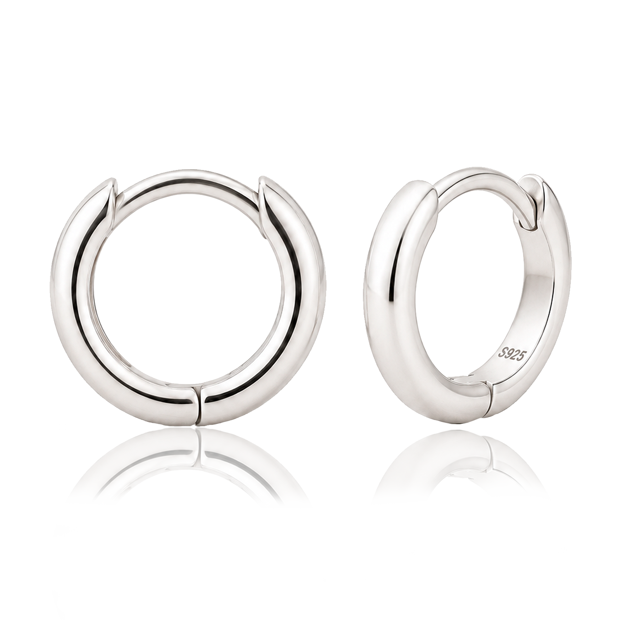 Orecchini Minimalisti Argento - 7mm