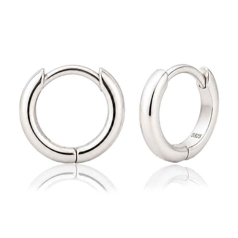 Orecchini Minimalisti Argento - 7mm