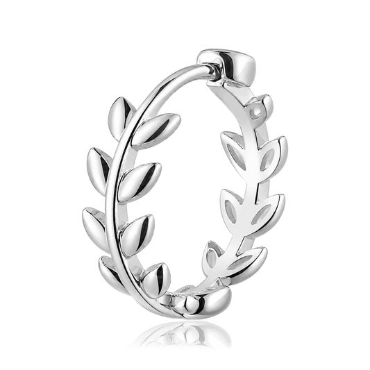 Cerchio Mini Foglie Argento