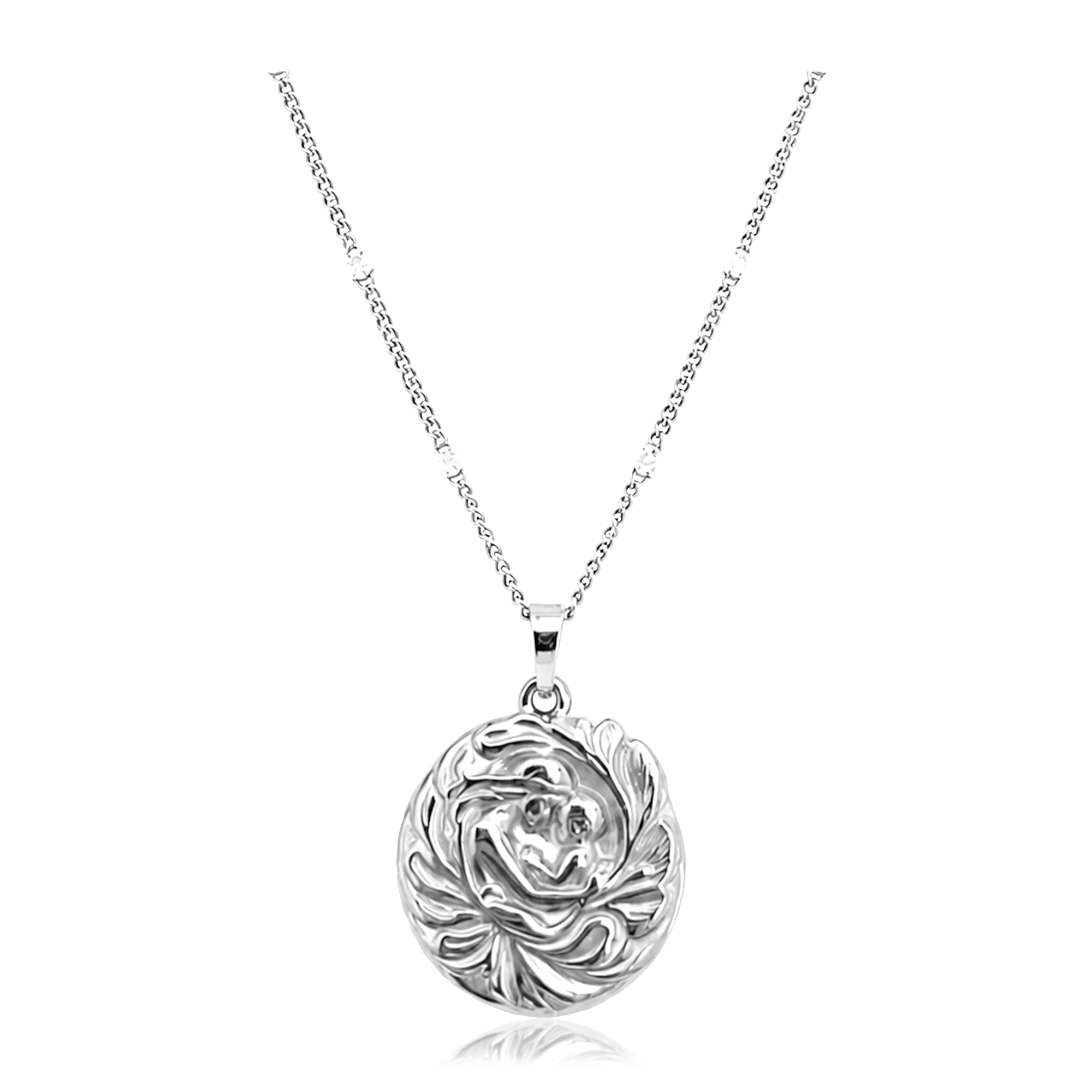 Collana 3D Mini Cuore Oro