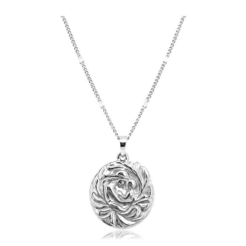 Collana 3D Mini Cuore Oro