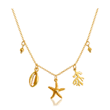 Gold Sun Necklace