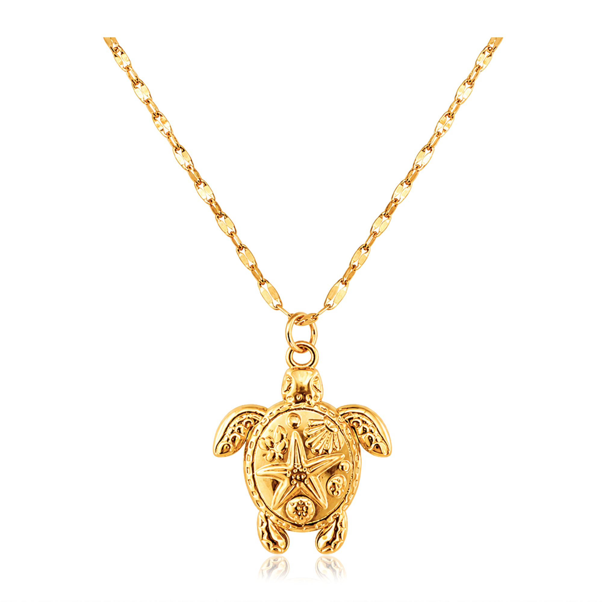 Collana Tartaruga Marina Oro