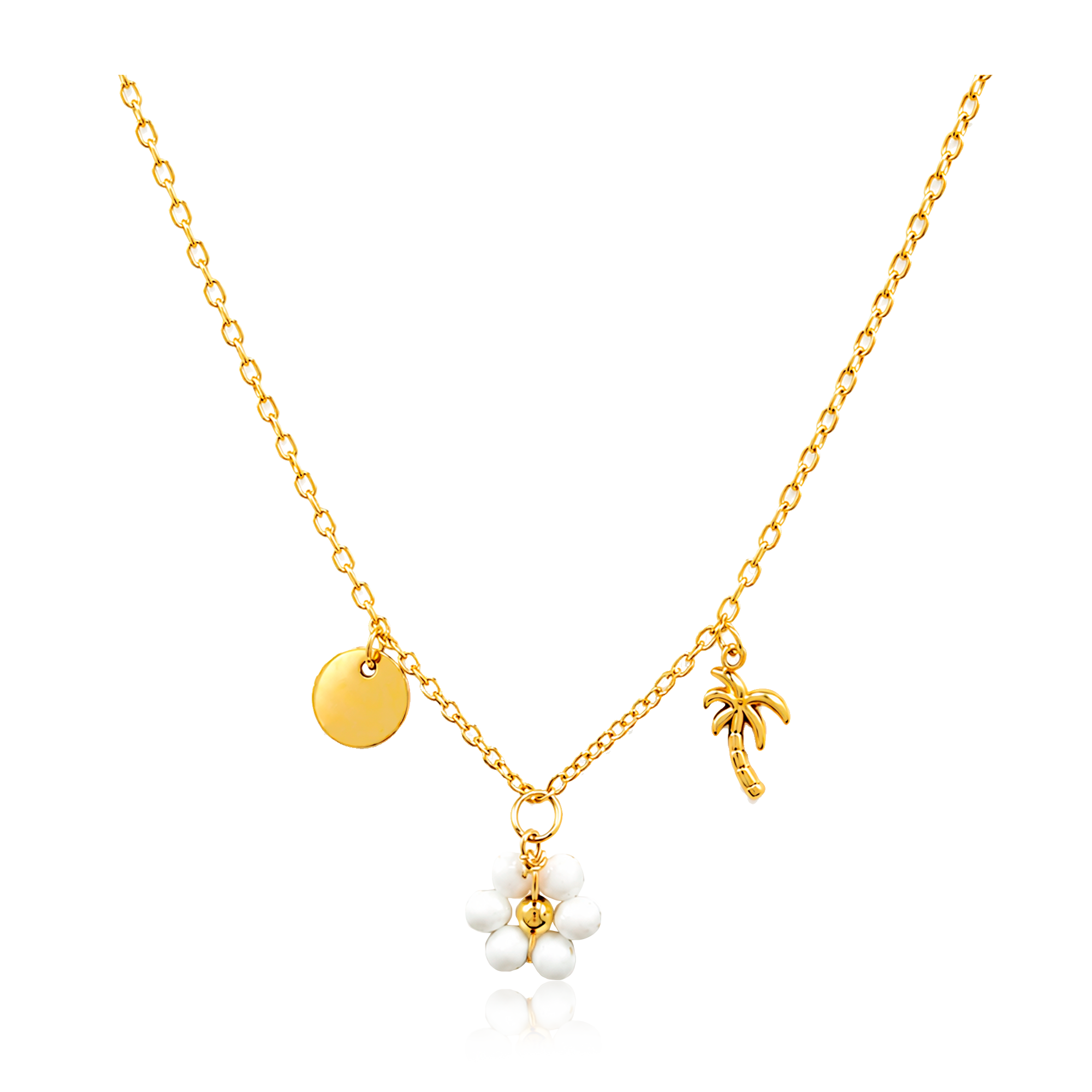 Gold Sun Necklace