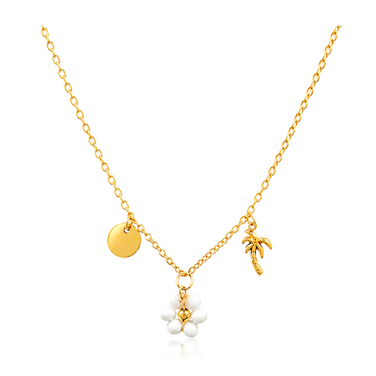Gold Sun Necklace