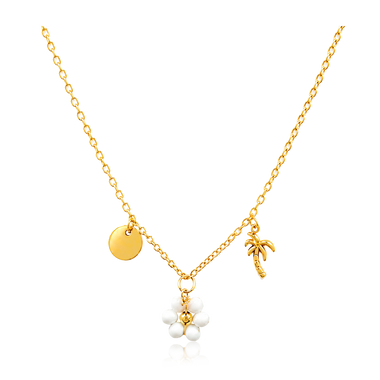 Gold Sun Necklace