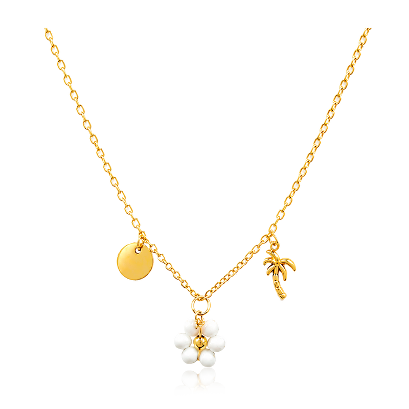 Gold Sun Necklace