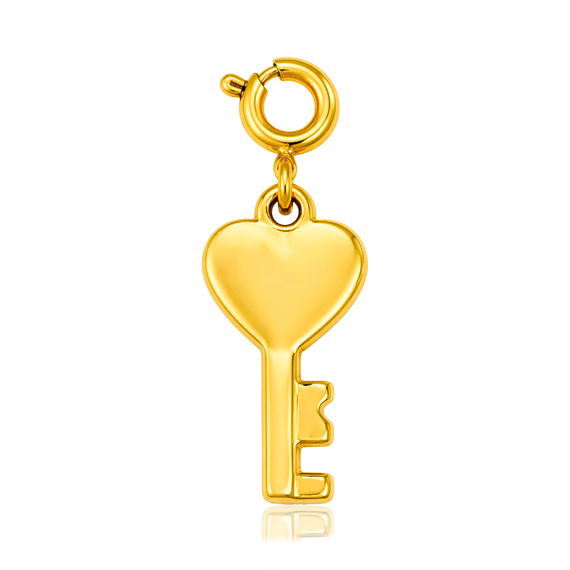 Charm Love Key Oro