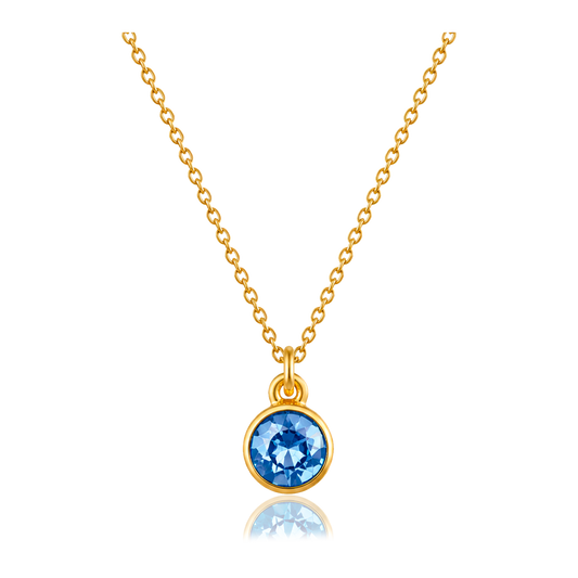 Collana Blue Dot Oro