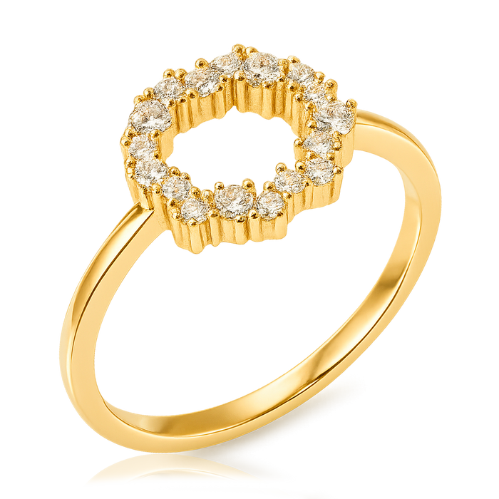 Anillo White Doli Oro
