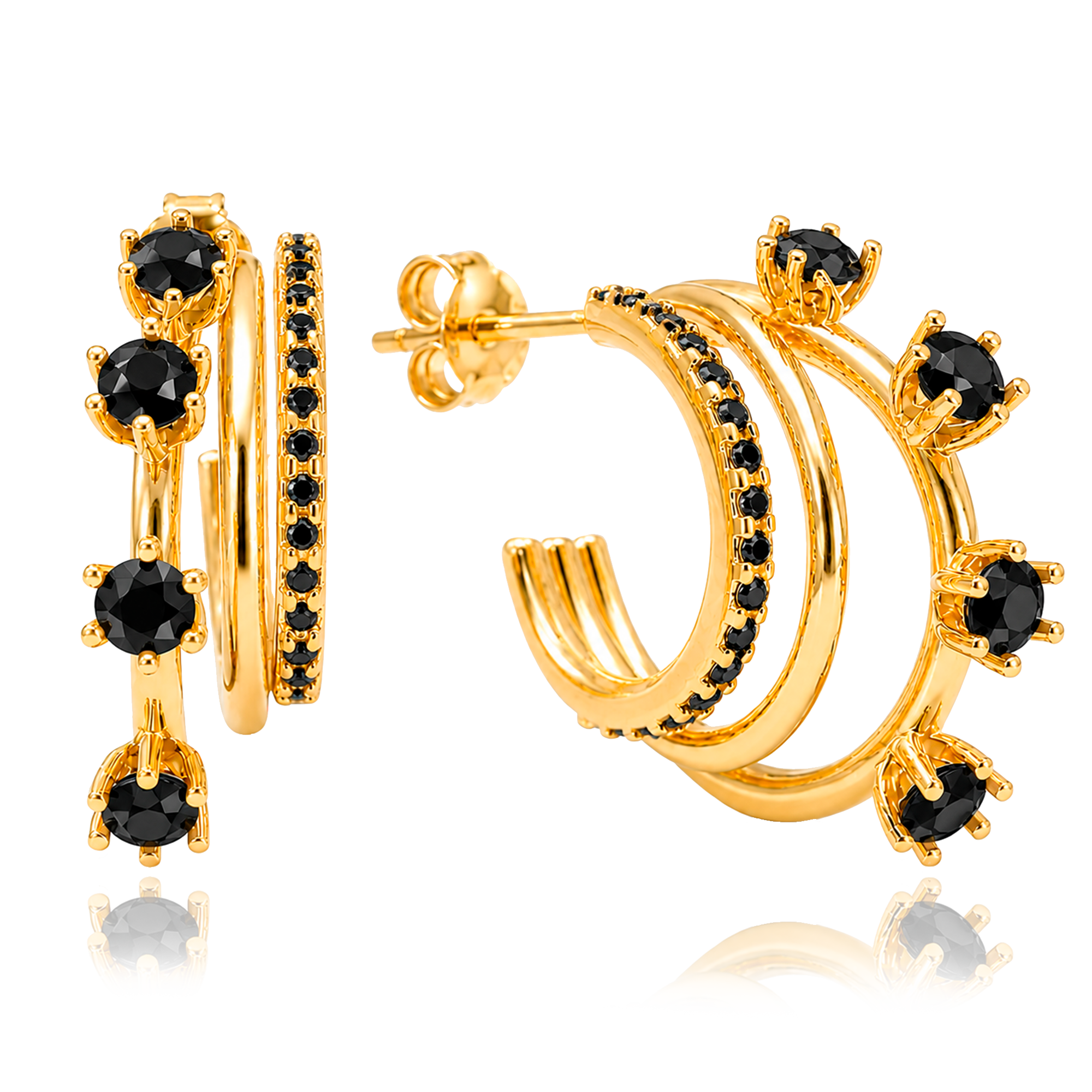 Orecchini Medi Basic Argento