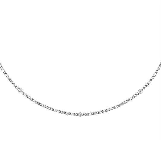 Collar Mini Bolitas Plata