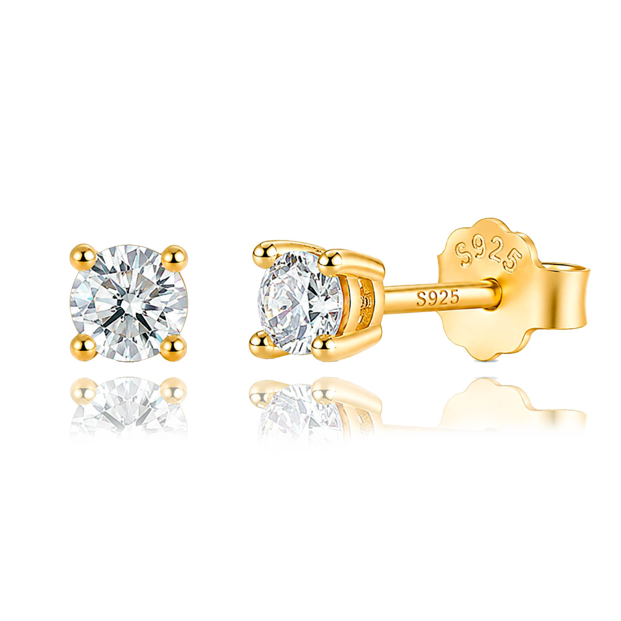 Pendientes Brigitte Oro