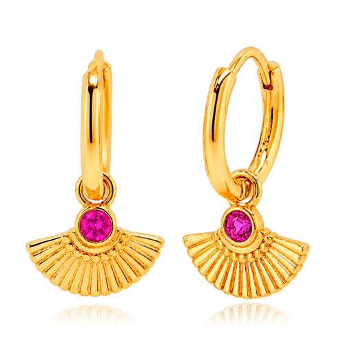 Aros Jaya Pink Oro