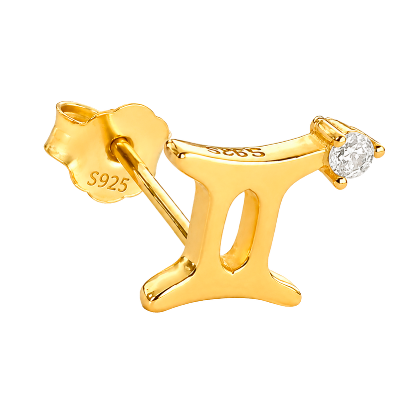 Pendiente Mini Zodiaco Oro