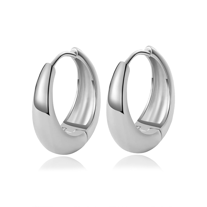 Aros Sahara Plata - 10mm o 6mm