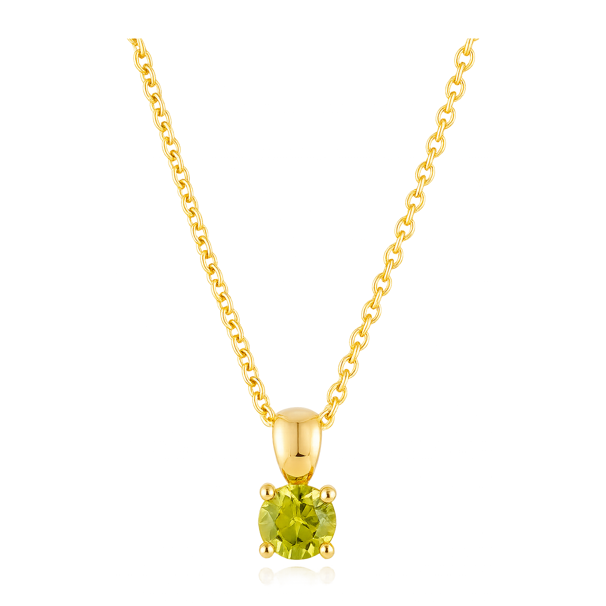 Collar Olive Dot Oro