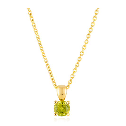 Collar Olive Dot Oro