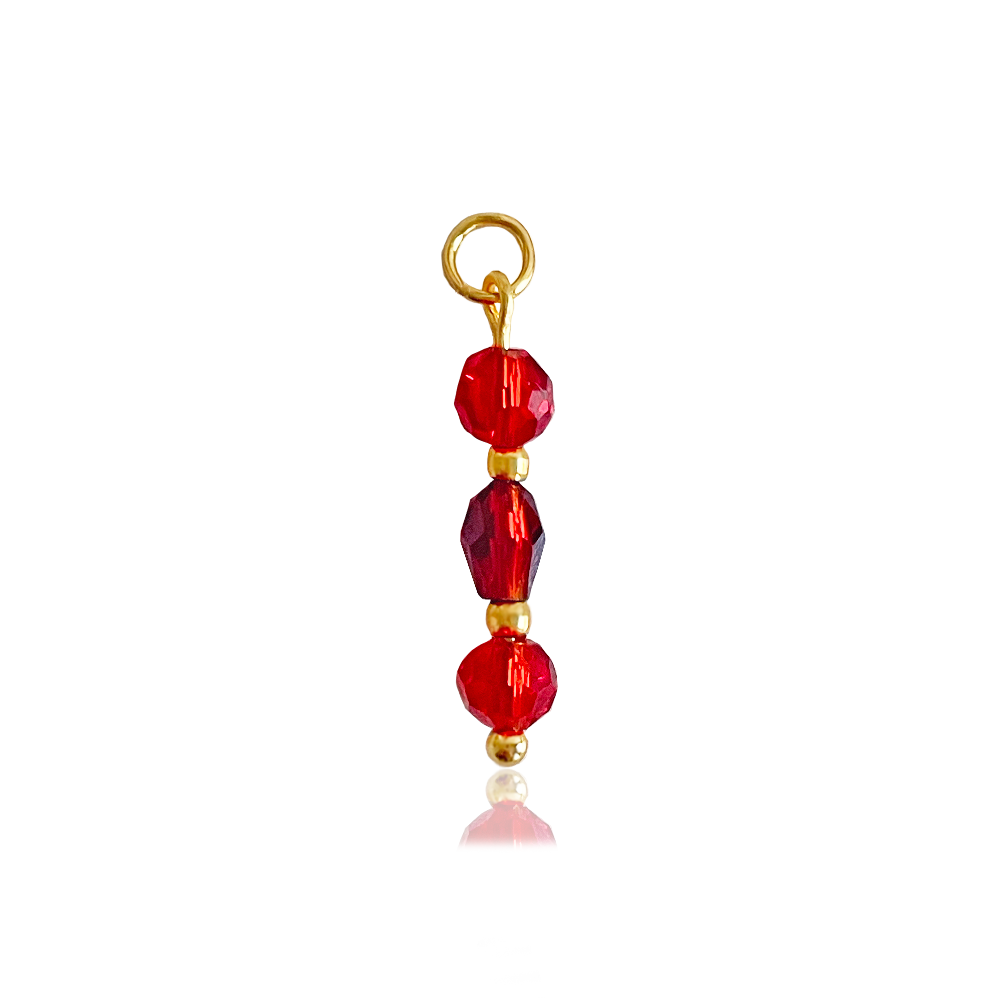 Charm Hannia Rojo Oro