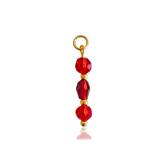 Charm Hannia Rojo Oro