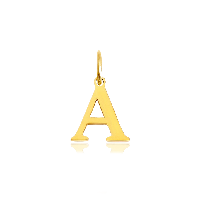 Charm Inicial Elegante Oro