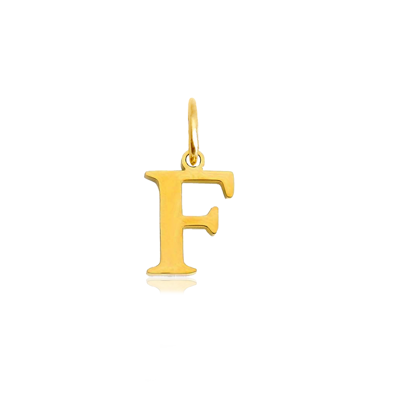 Charm Iniziale Elegante Oro