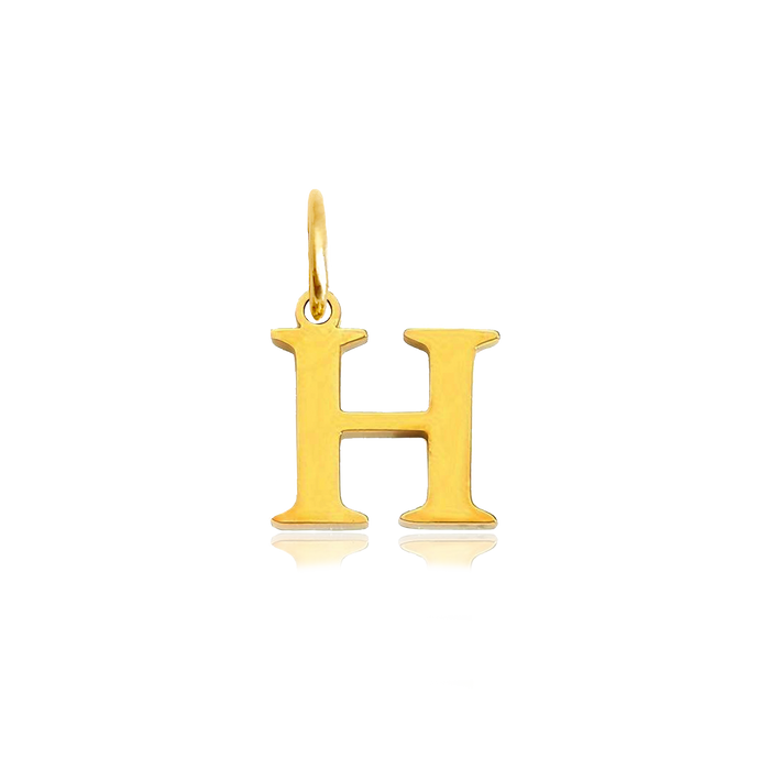 Charm Inicial Elegante Oro