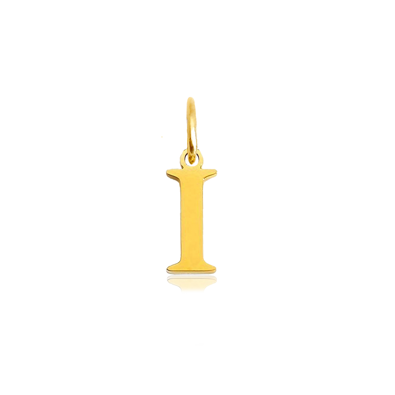 Charm Iniziale Elegante Oro