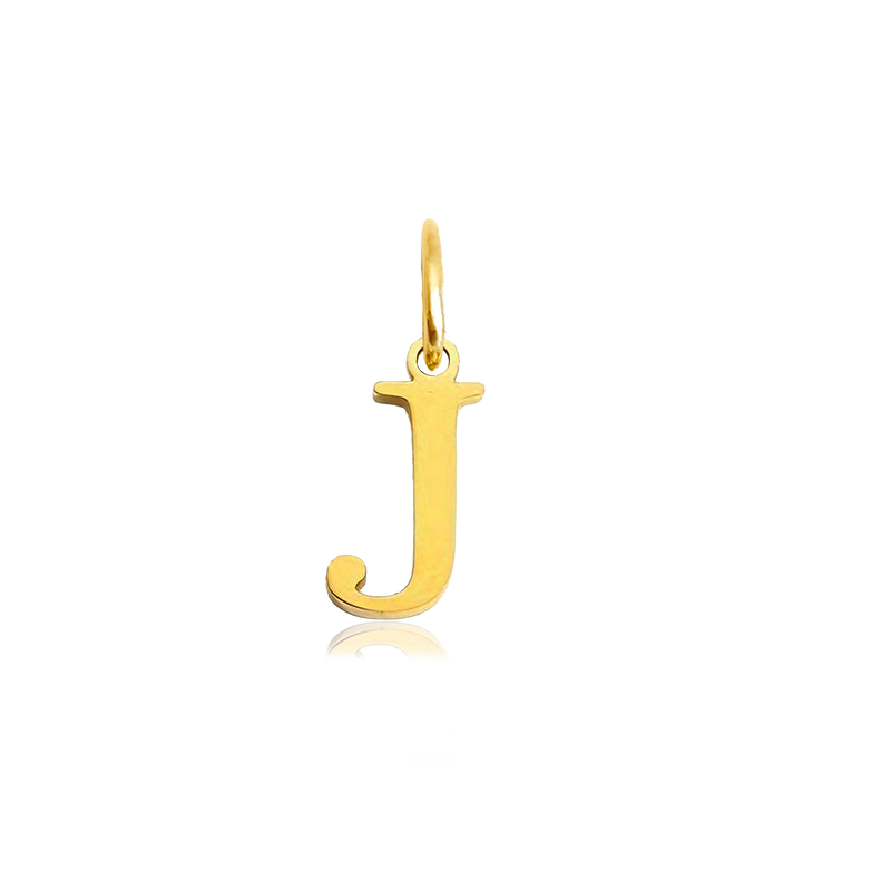 Charm Iniziale Elegante Oro