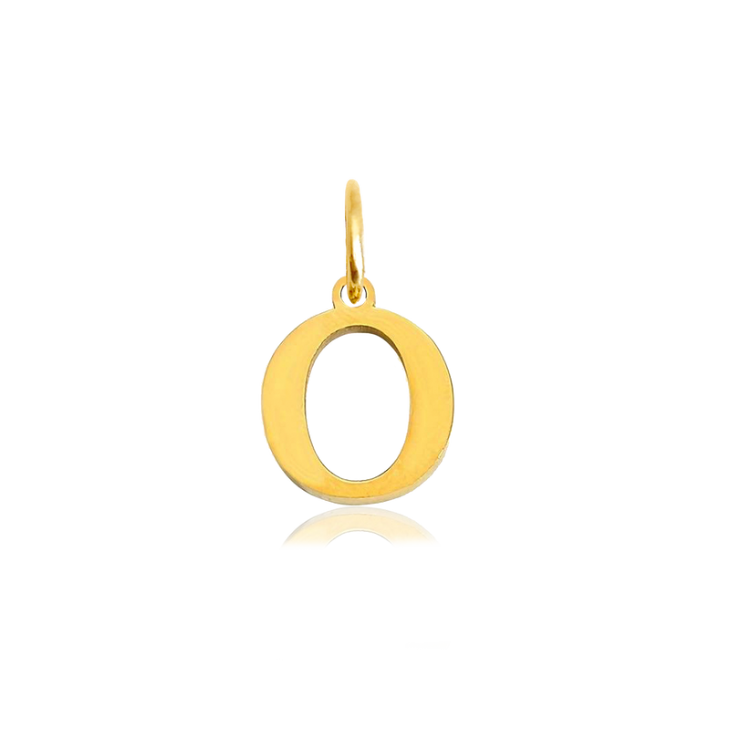 Charm Iniziale Elegante Oro