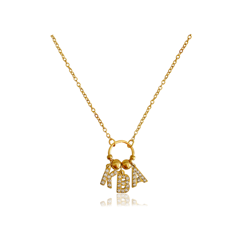 Collar Círculo Personalizado Oro
