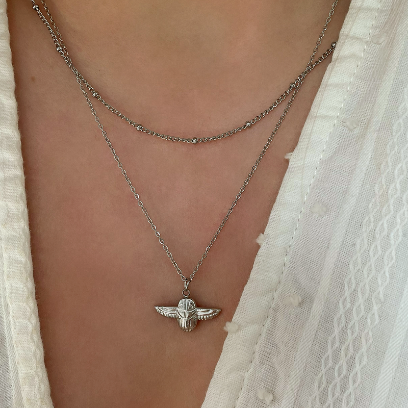 Collier Mini Khepri Argento