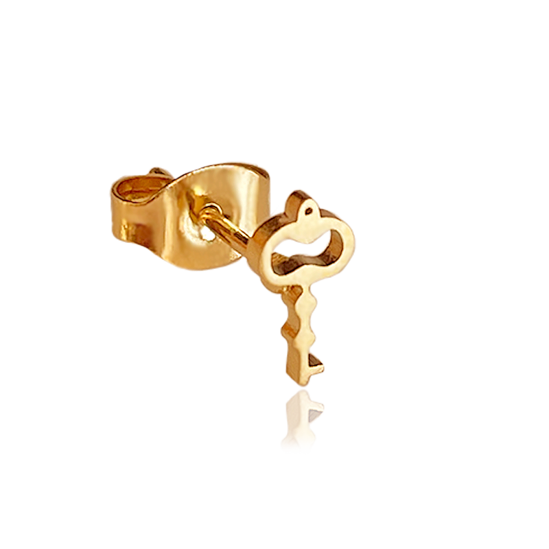 Pendiente Key Oro