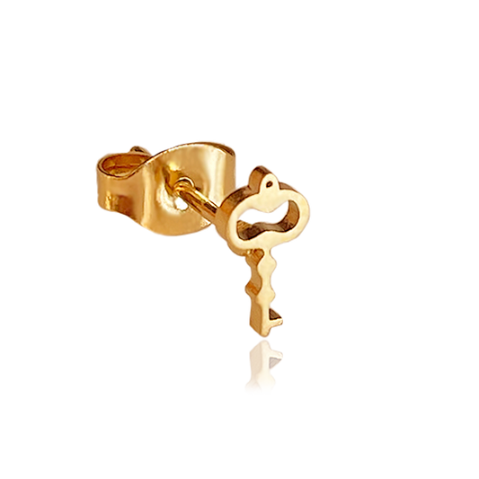 Pendiente Key Oro