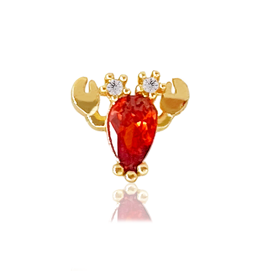 Pendiente Langosta Oro