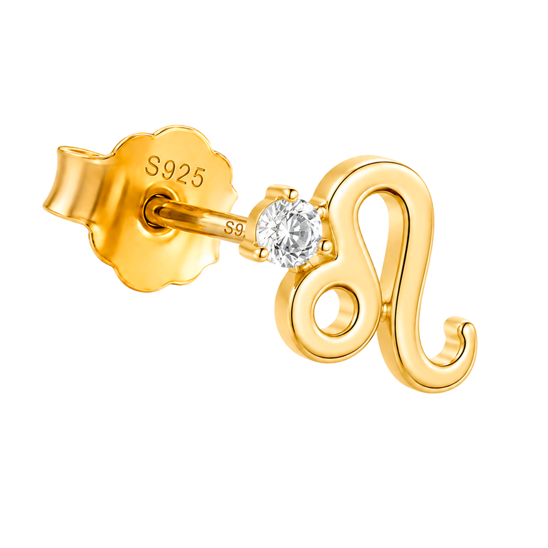 Pendiente Mini Zodiaco Oro