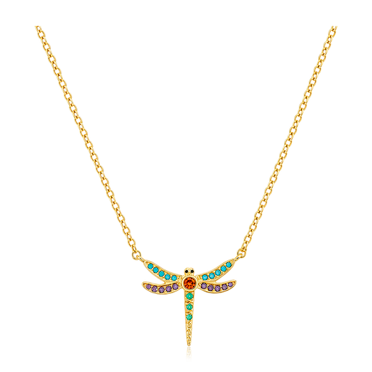 Collana Luna e Stella Oro