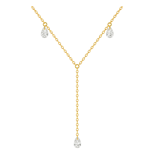 Collana Luna e Stella Oro
