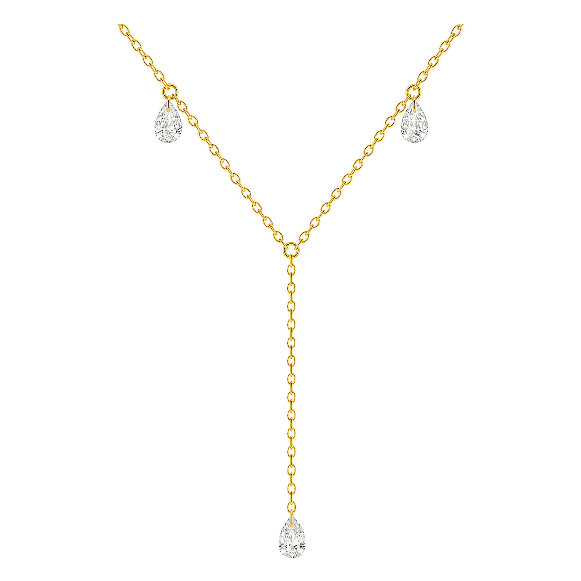 Collana Luna e Stella Oro